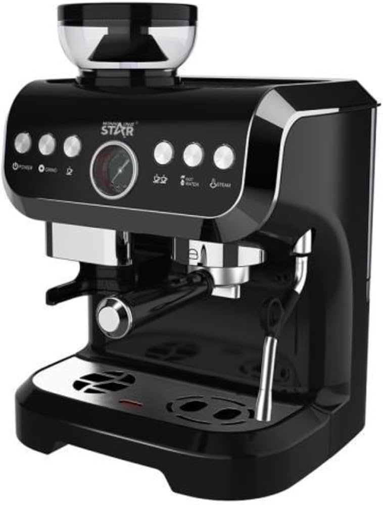 Amazon | Dazzix全自動コーヒーエスプレッソマシンカフ 牛乳泡立ちの