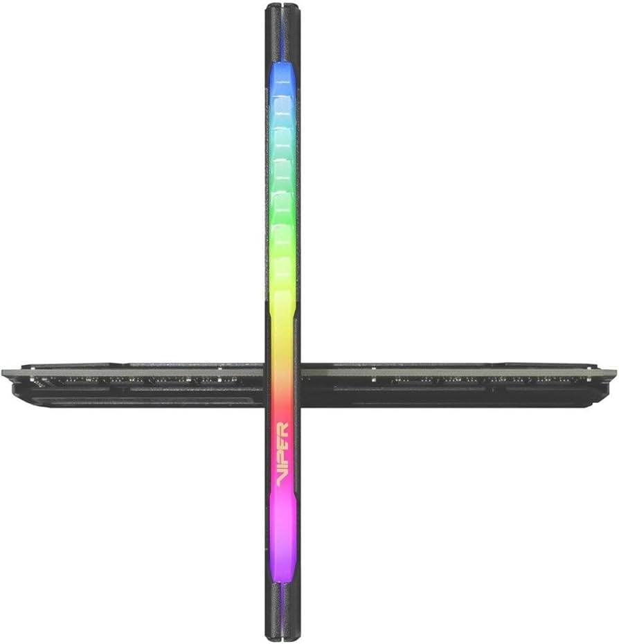 Patriot Viper Steel RGB DDR4 RAM 8GB (1X8GB) 3600MHz CL20 1.35v