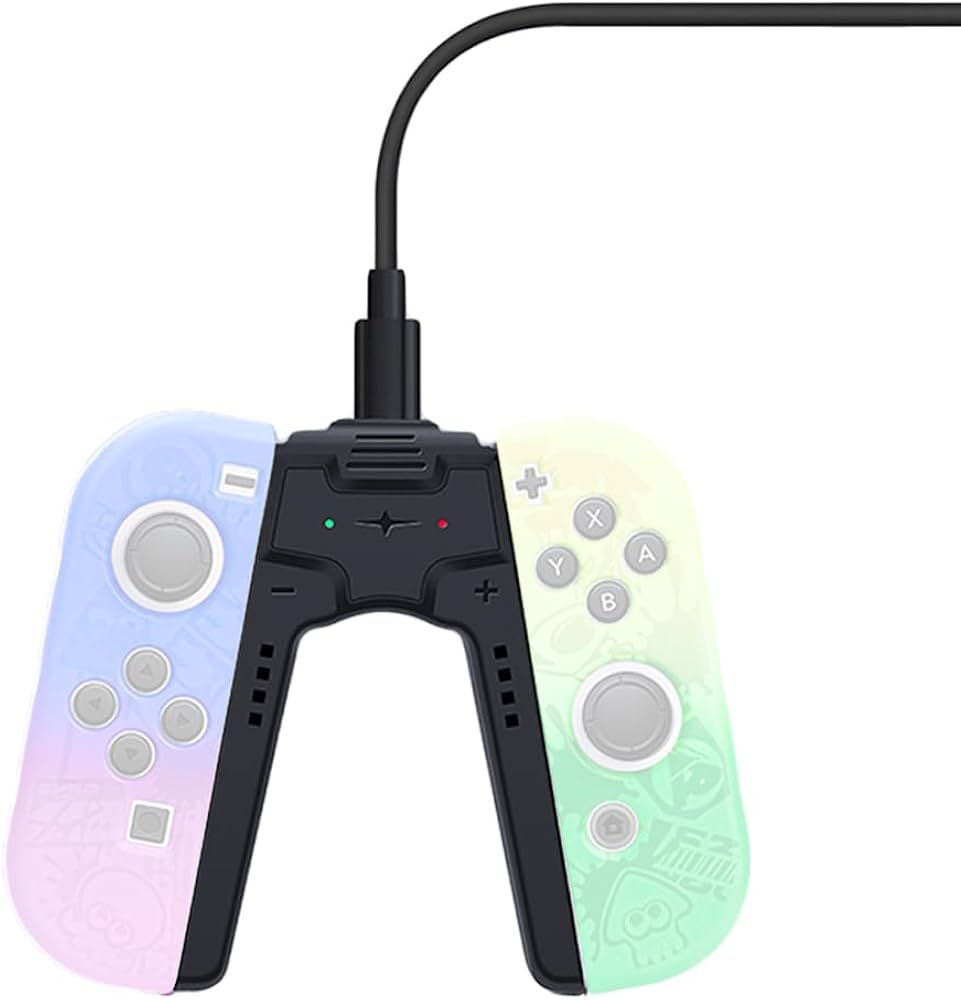 Amazon.co.jp: Renjzle Joy-Con充電グリップ switchドック アダプター