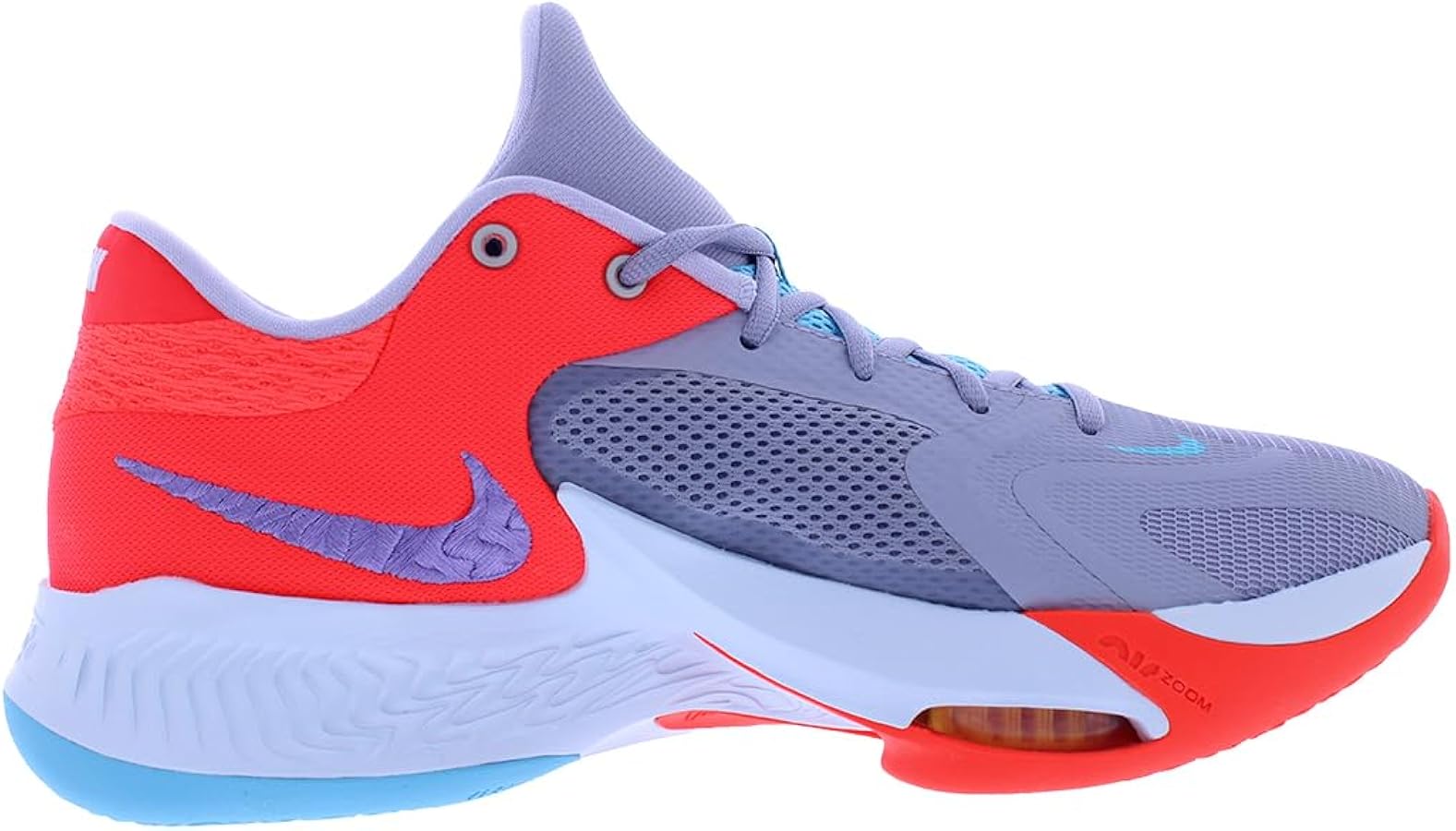 Amazon | Nike メンズ Zoom Freak 4, パープル/パープル/ブルー。, 12