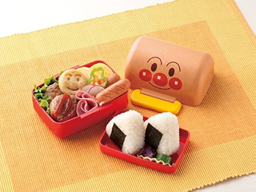 Amazon｜アンパンマン おべんとう箱 2段 丸 (弁当箱)｜弁当箱
