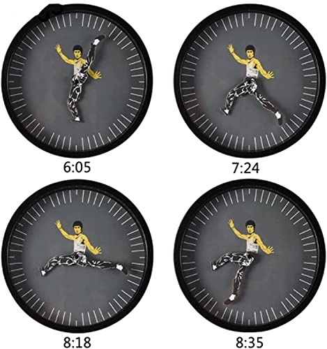 時間なんてクソ喰らえだ。ブルース・リーの壁掛け時計【Kung Fu Time