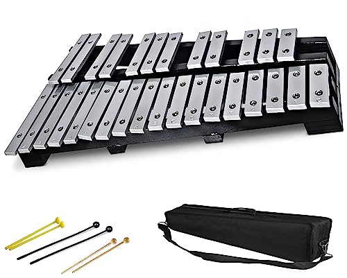 Amazon | TINRIEF 30音 折りたたみ式 シロフォン、4本マレット&収納