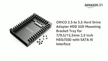 ORICO 2.5 to 3.5 Hard Drive Adapter HDD SSD Mounting Bracket Tray