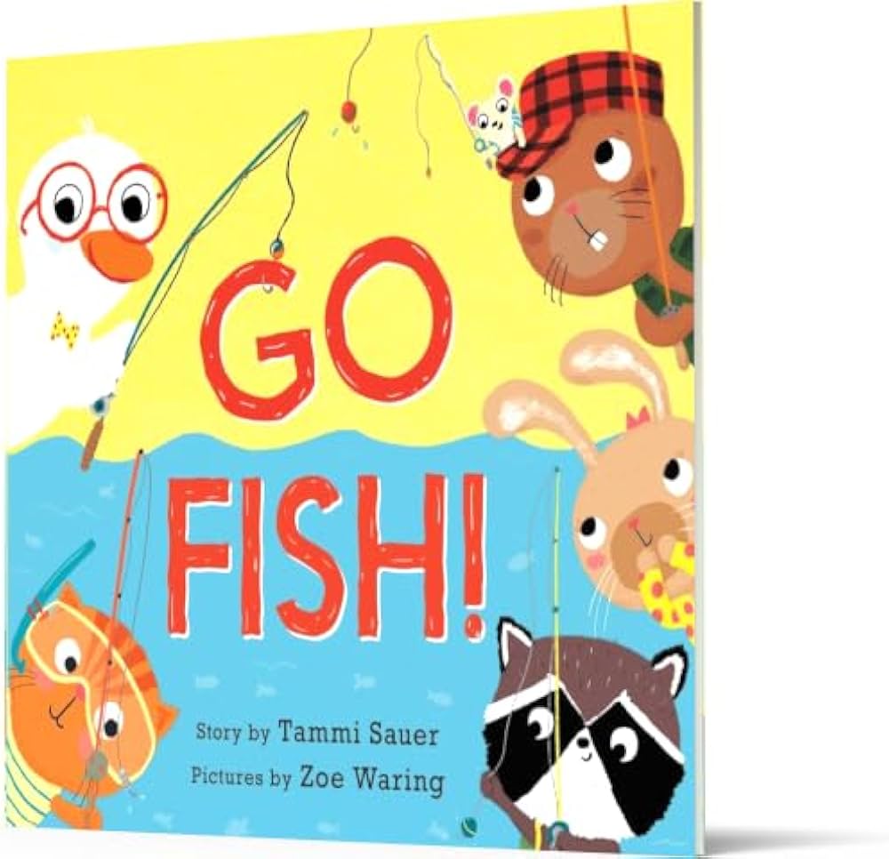 Amazon.com: Go Fish!: A Mostly Wordless and Humorous Picture Book