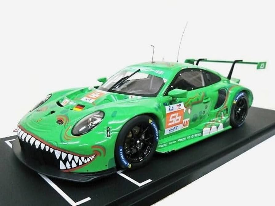 Amazon | 欧州限定 1/18 ポルシェ911 RSR-19#56 24h LM 2023 REXY 恐竜