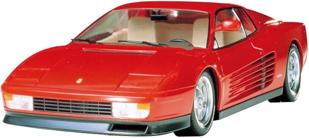 24059 Tamiya Ferrari Testarossa 1/24 Ölçekli Plastik Model Kiti