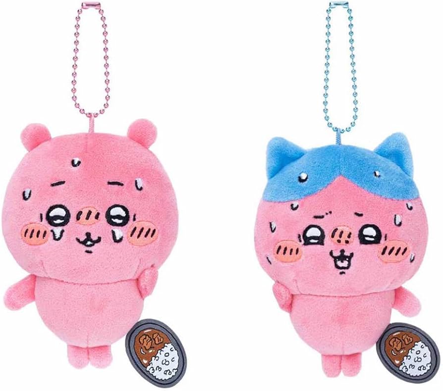 Amazon.co.jp: ちいか ハチワレ うさぎ すっごく辛いんだッ マスコット