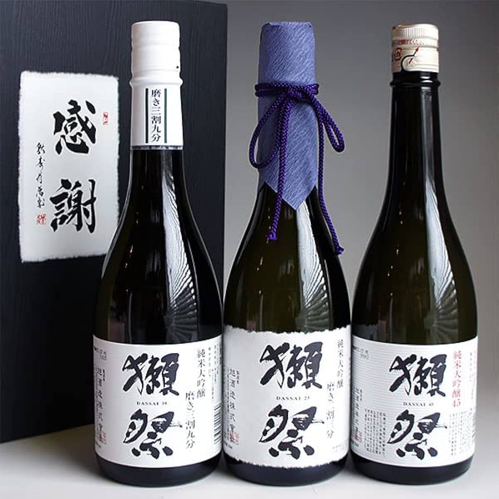 Amazon.co.jp: 獺祭 日本酒飲み比べセット 純米大吟醸 磨き 二割三分23