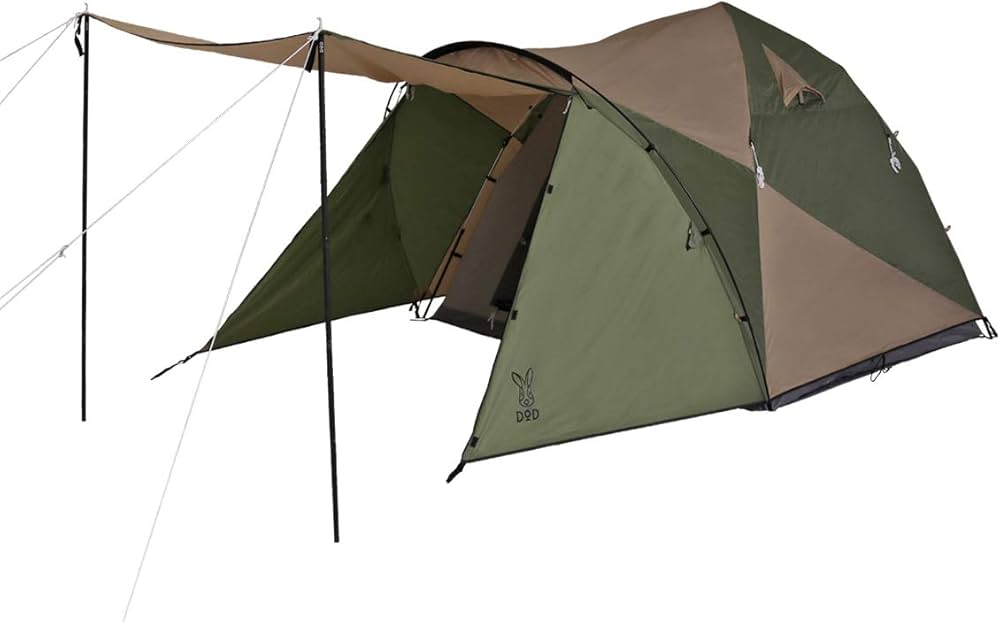 Amazon.co.jp: DOD The One-Touch Tent M, For Beginners, With Wide