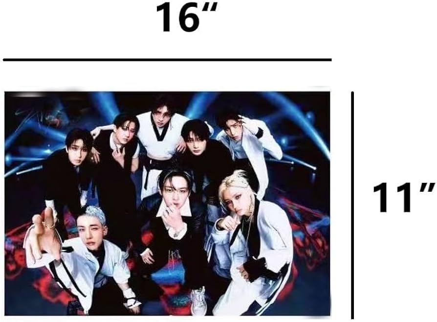 Amazon.com: 8PCS Stray Kids Posters,Stray Kids New Album Wall