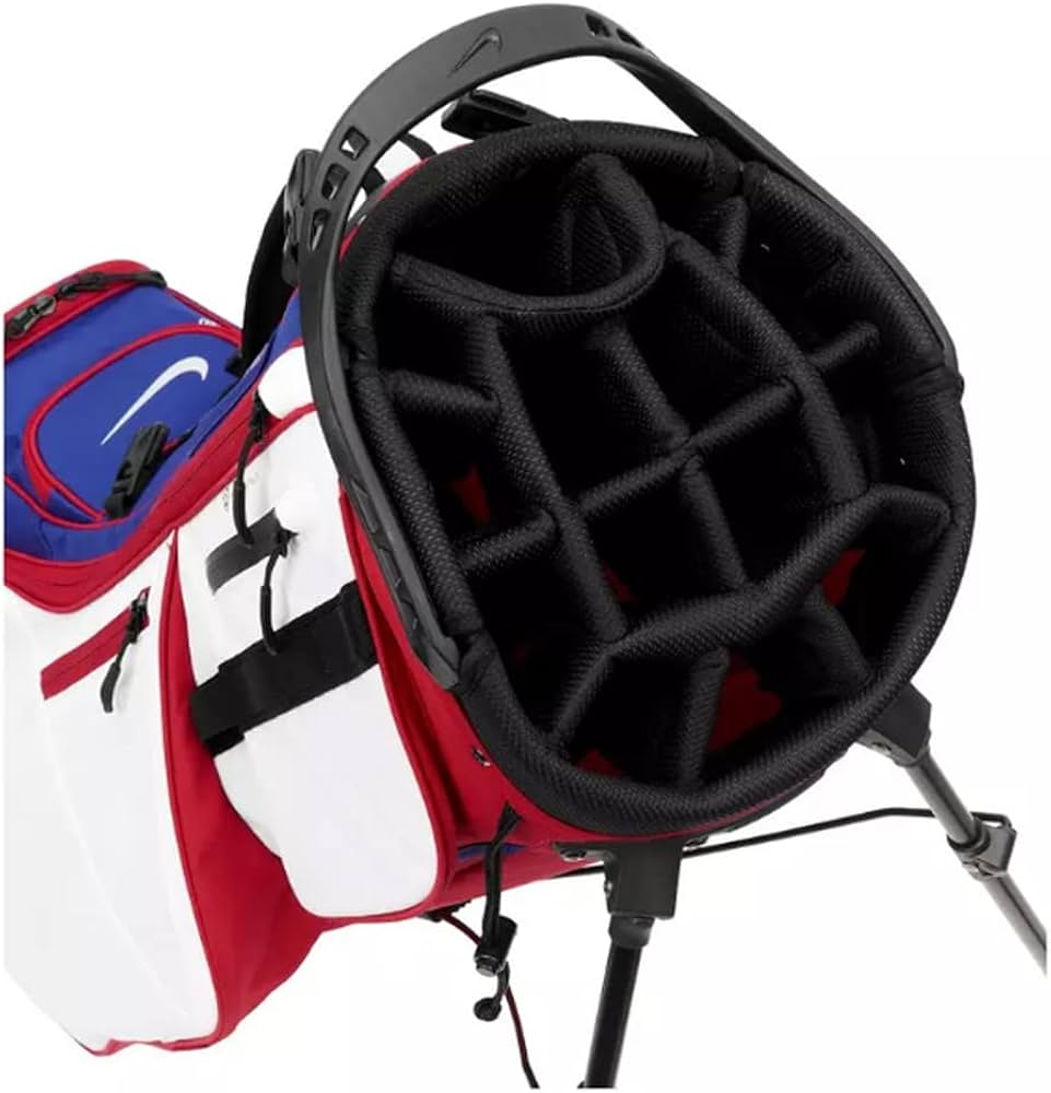 Amazon | Nike Air Hybrid 2 Golf Bag - Red/Royal/Silver | NIKE