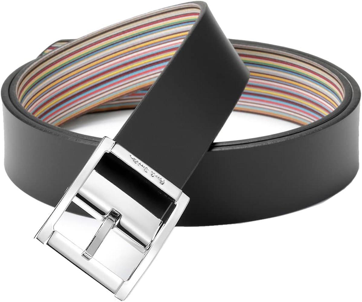 Amazon | [ポールスミス] PAULSMITH リバーシブル ベルト（ピンタイプ