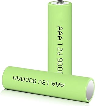 Amazon.com: 12 Packs 1.2V AAA Size 900mAh Ni-MH Rechargable