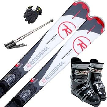 Amazon | ROSSIGNOL(ロシニョール) 5点セット カービングスキー 15-16