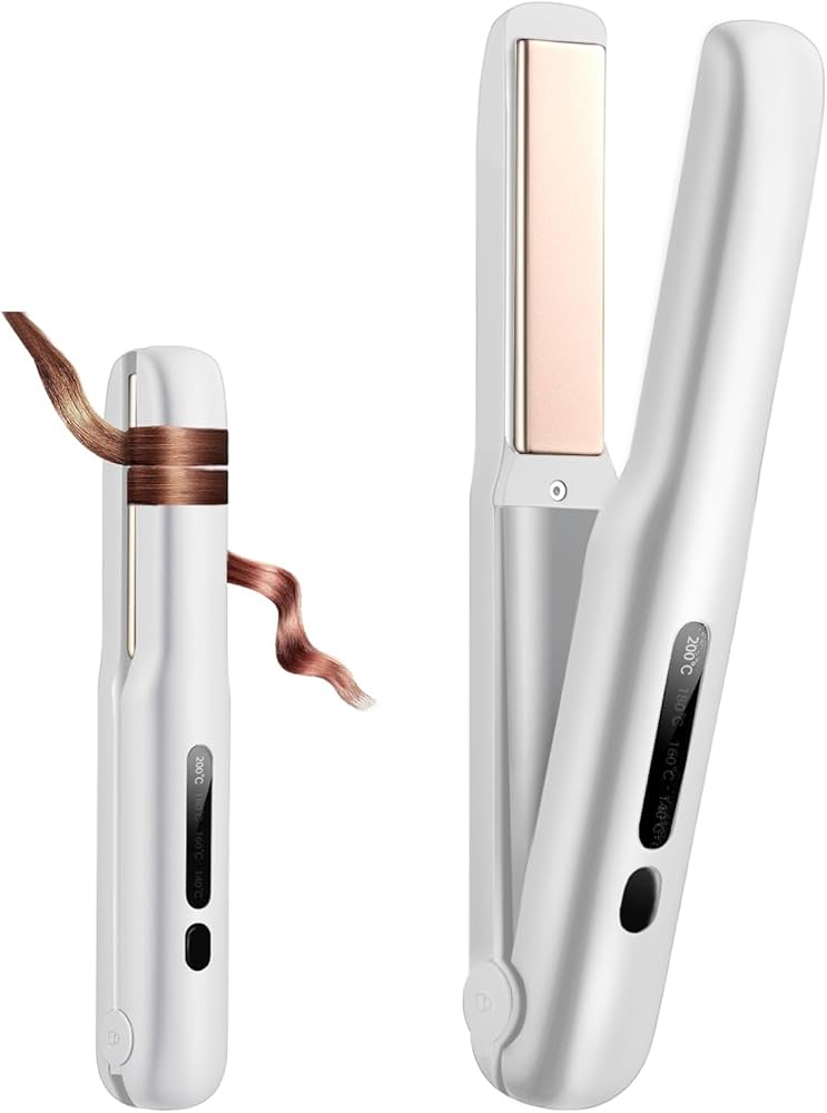 Amazon | コードレス ヘアアイロン 2WAY 18mmプレート カール