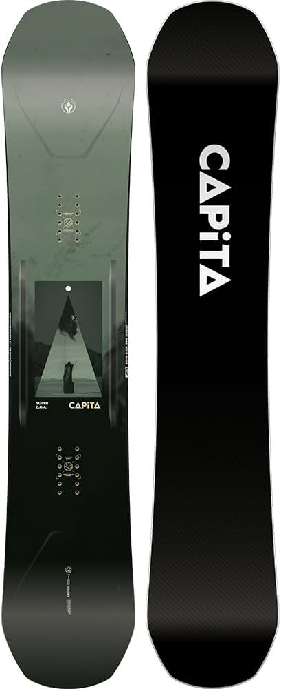 Amazon | CAPiTA SuperDOA ワイドスノーボード、158cm - W | Capita