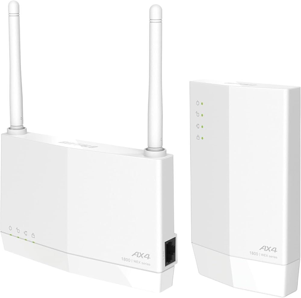 Amazon.co.jp: バッファロー WiFi 無線LAN 中継機 Wi-Fi6 11ax / 11ac