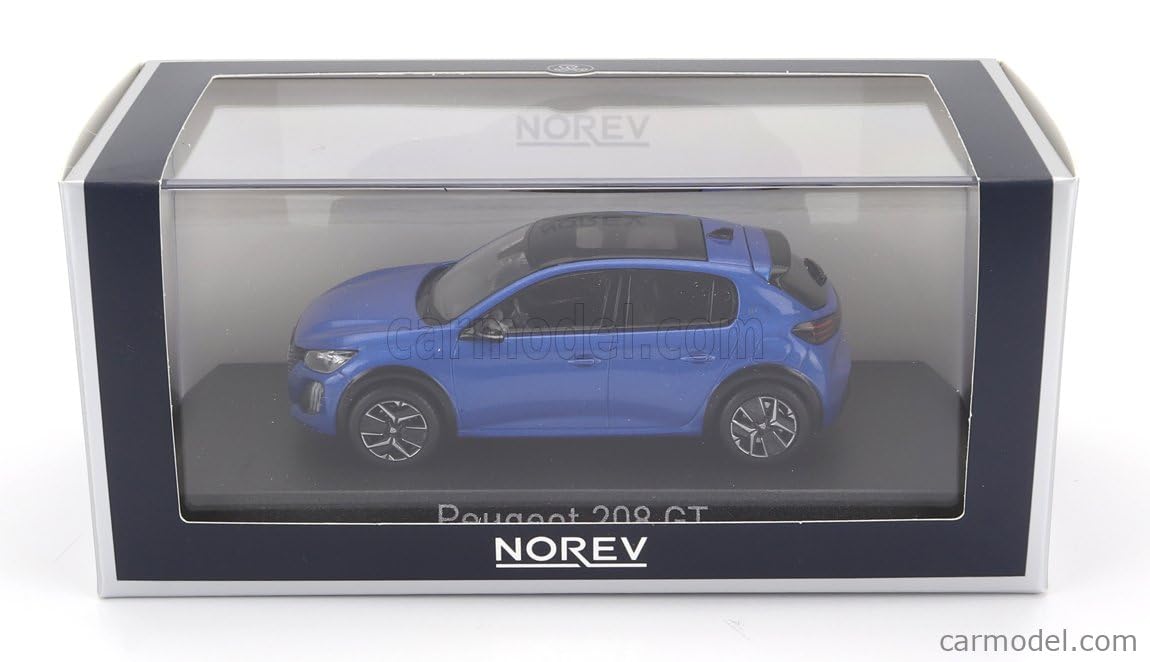 Amazon | ノレブ 1/43 プジョー 208 GT 2024 ブルー NOREV VERTIGO