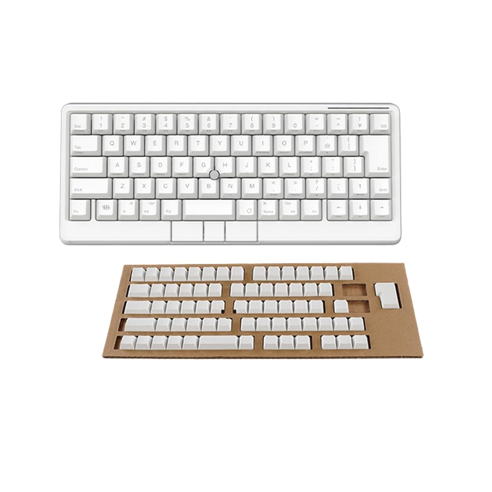 Amazon | HHKB Studio 日本語配列「雪」 無刻印キートップ特別セット