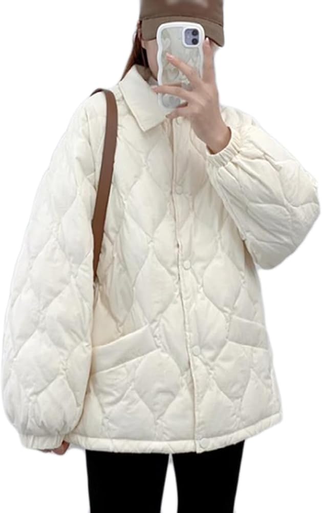 Amazon | KZSXX 冬 アウター レディース 大きいサイズ ゆったり コート