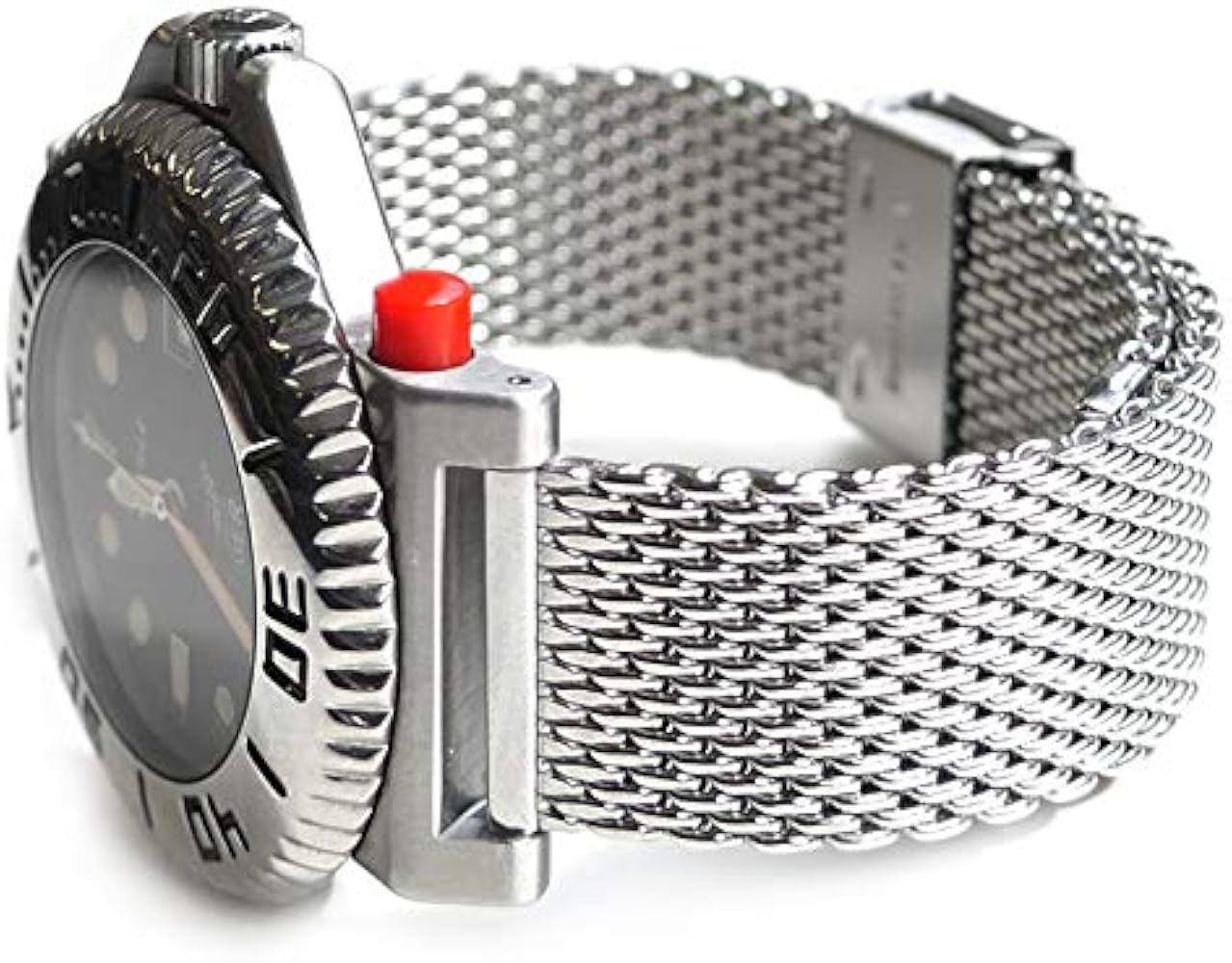 Amazon.co.jp: [HERMANN STAIB] 時計ベルト ミラネーゼ ブレスレット