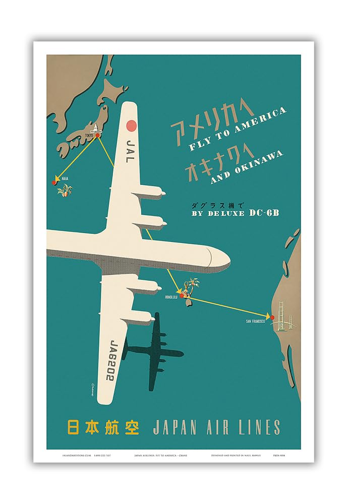 Amazon.com: Fly to America and Okinawa - Deluxe DC-6B - Japan