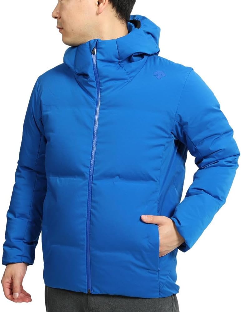 Amazon | [デサント] ダウンジャケット DWUQJK20 VBU （ブルー/L