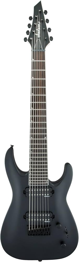 Amazon | Jackson JS32-8 DKA HT SBK/A Satin Black エレキギター 8弦