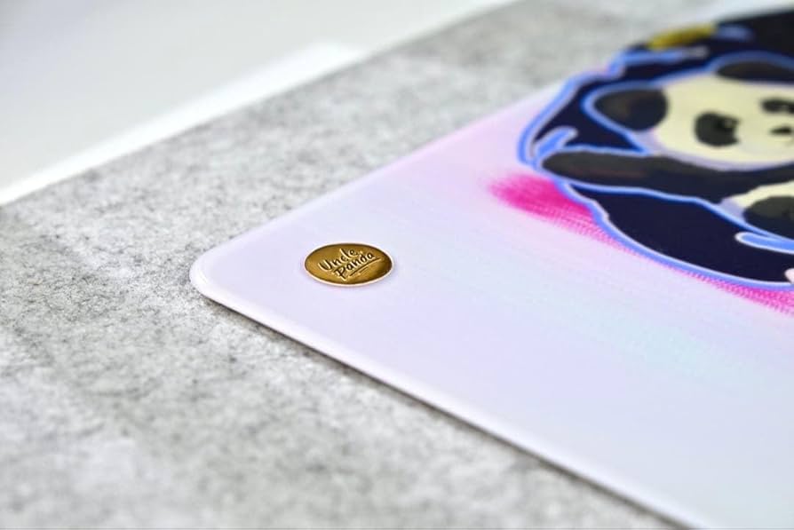 Amazon.co.jp: Uncle Panda NODE Glass Mousepad 490×420mm 高精度