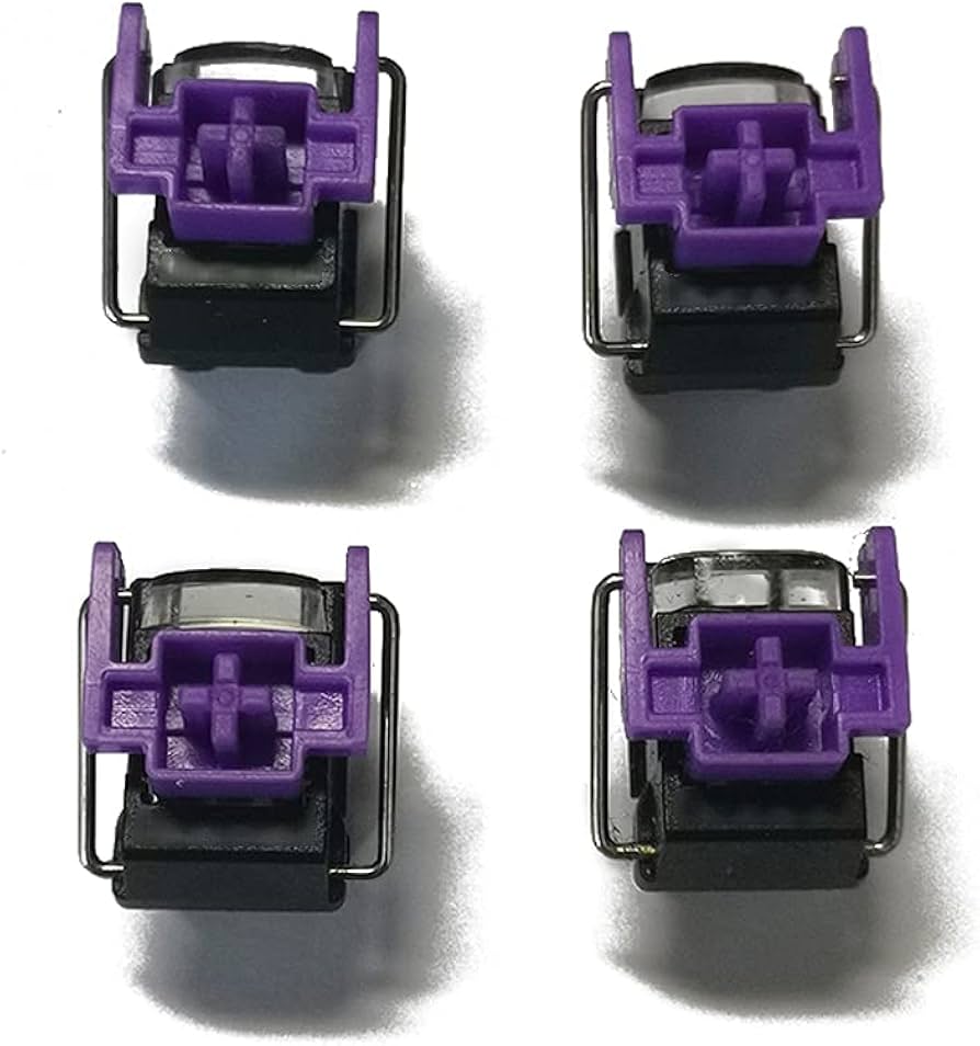 Amazon.com: Pcs Purple Optical Switches Hot Swap Switch for Razer