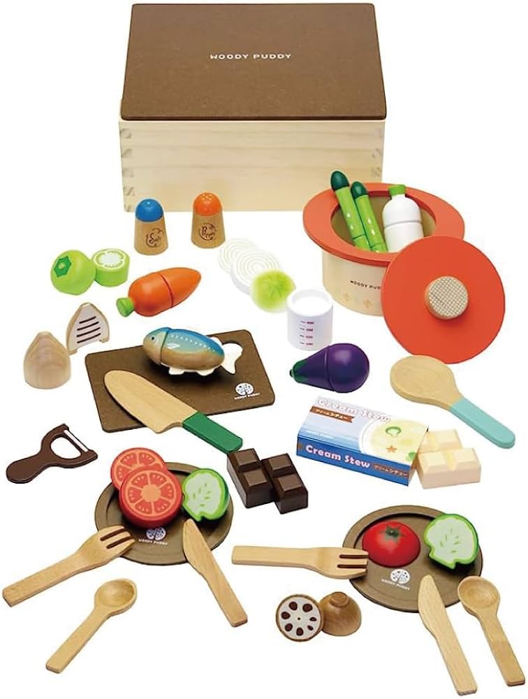 Amazon | ウッディプッディ はじめてのおままごと グツグツ煮込みお