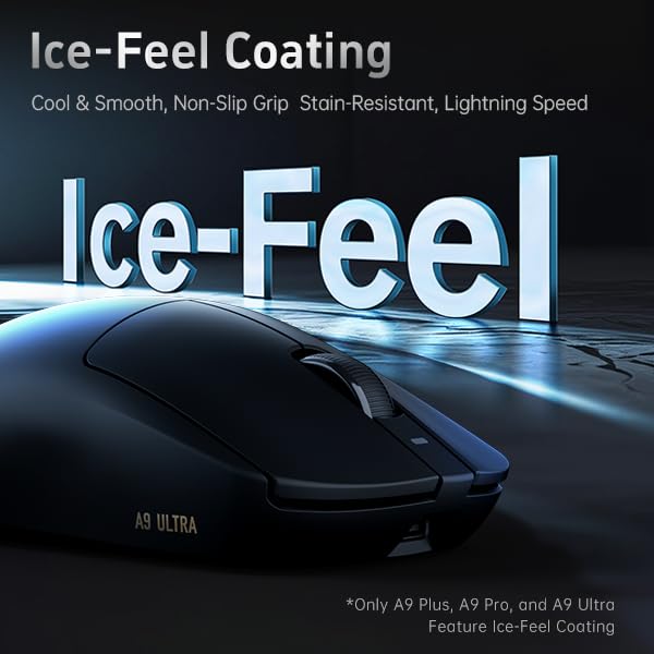 Amazon | ATK Dragonfly A9 ワイヤレスマウス 軽量ワイヤレスマウス