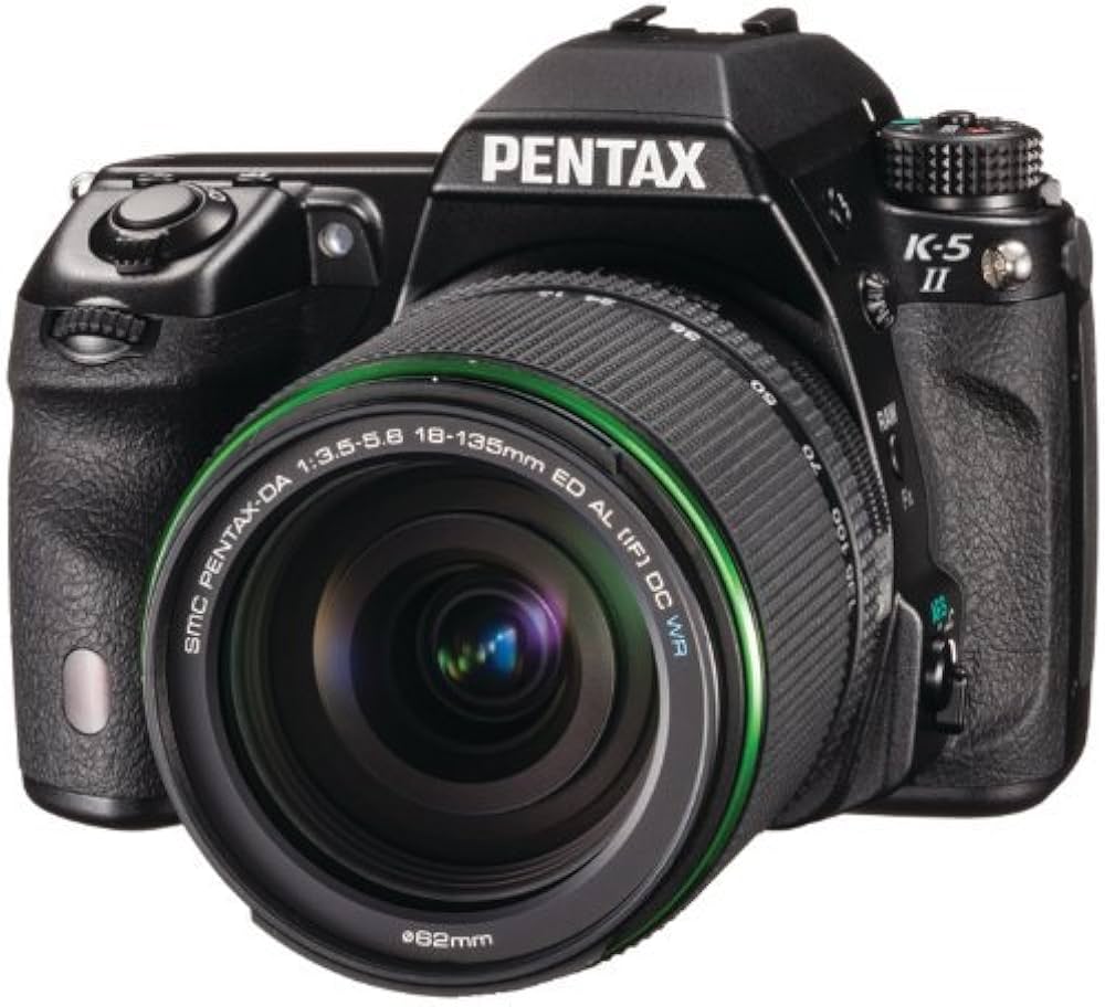 Amazon | Pentax K-5 II 16.3 MP DSLR DA 18-135mm WR lens kit (Black
