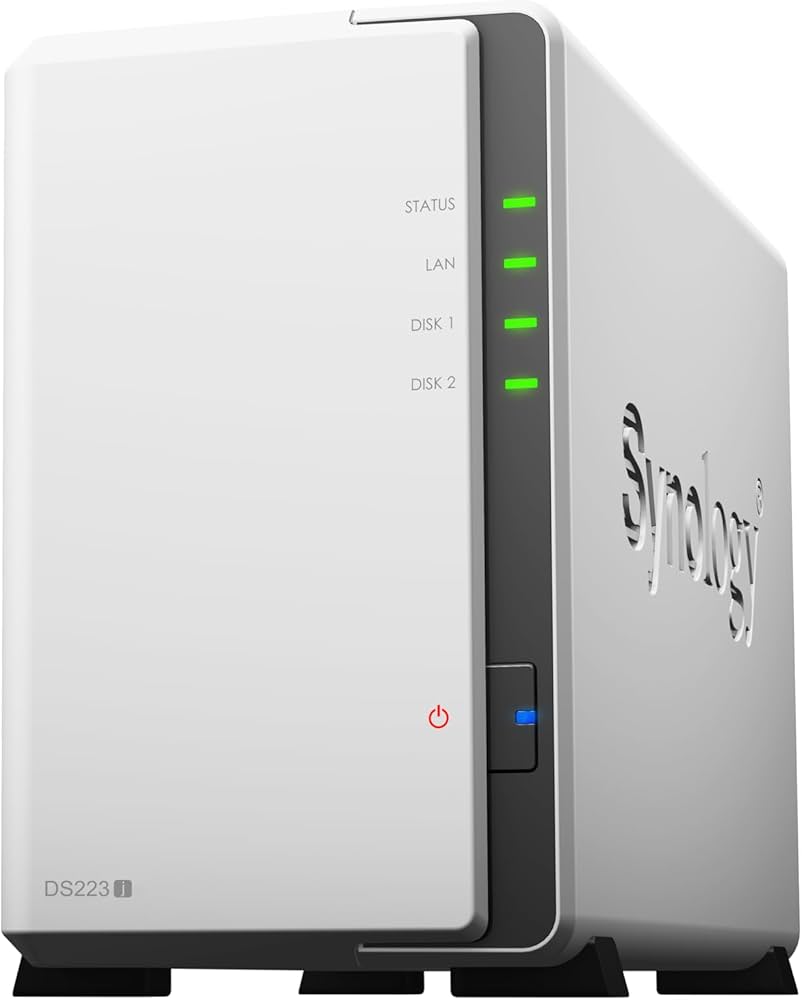 Amazon.co.jp: Synology NASキット 2ベイ DS223j クアッドコアCPU搭載