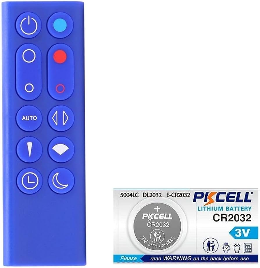 Amazon.co.jp: 【電池付】ダイソン HP02 HP03 リモコン 青 設定不要