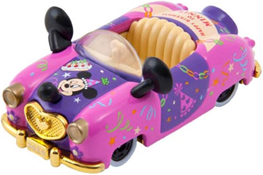 Amazon | ミニーマウス ディズニービークルコレクション トミカ お誕生
