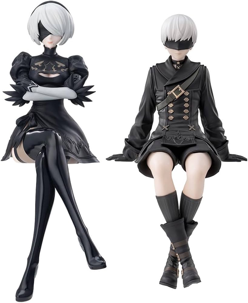 Amazon.com: LUNK 9S Figure Anime 2B Action Figure Statue 2Byorha