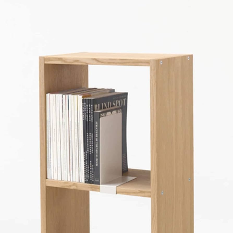 Amazon｜無印良品 スタッキングシェルフ・5段・オーク材 幅42×奥行28.5