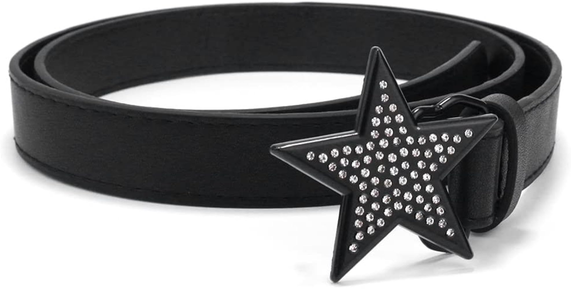 CYee Y2K Star Buckle Leather Belt Punk Indie Women's Accessories