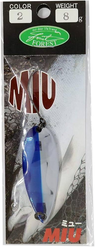 Amazon.co.jp: フォレスト(FOREST) スプーン MIU 8g №02 青銀