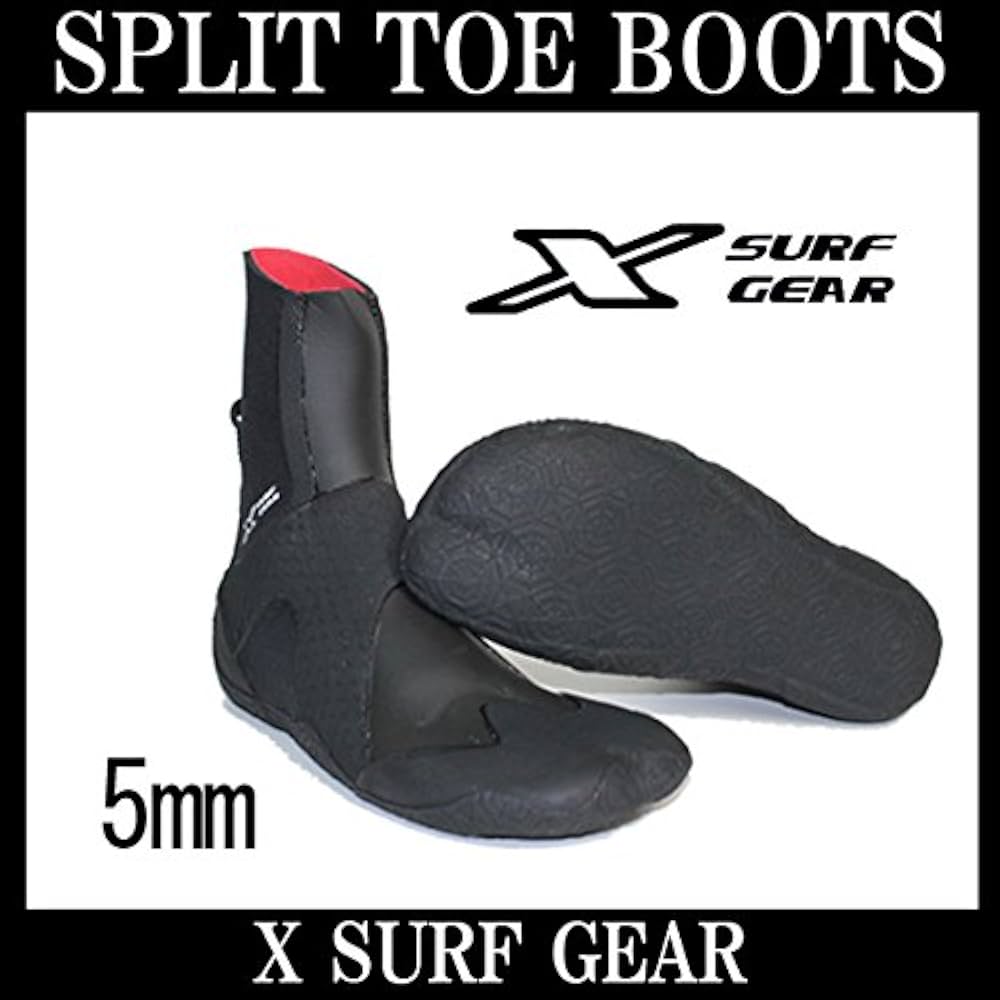 Amazon | X-SURF GEAR エックスサーフギア SPLIT TOE BOOTS 5mm / SURF