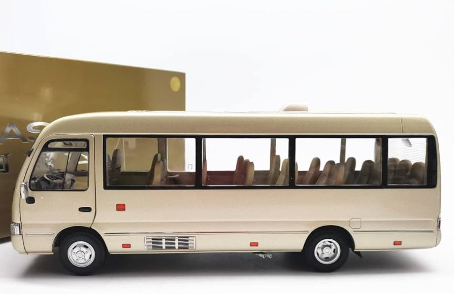 Amazon | ☆ 1/24 トヨタ コースター | ミニカー・ダイキャストカー