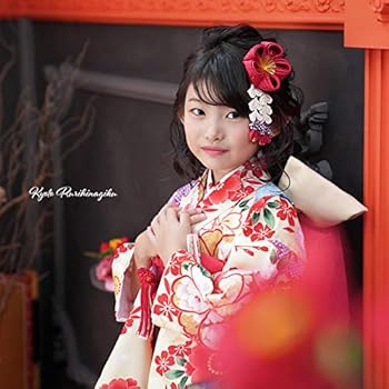 Amazon | [京都瑠璃雛菊] 七五三 着物 7歳 フルセット 購入 販売 小町
