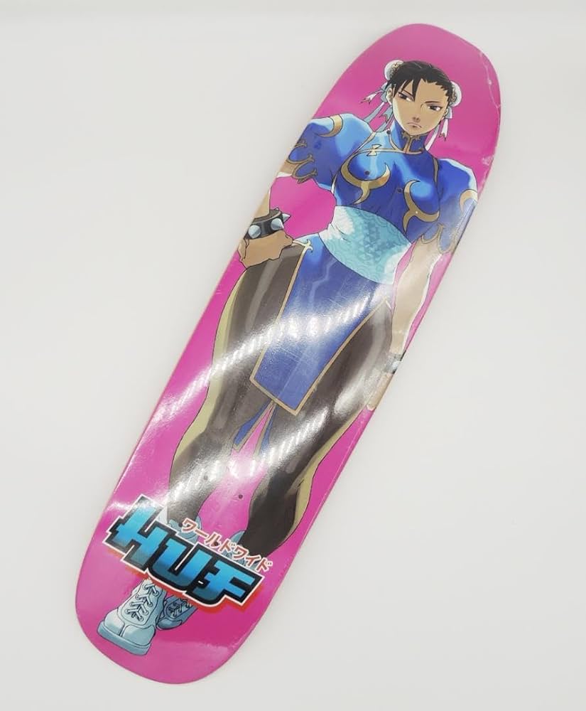 Amazon.co.jp: テープ付 HUF×ストリートファイター コラボ デッキ
