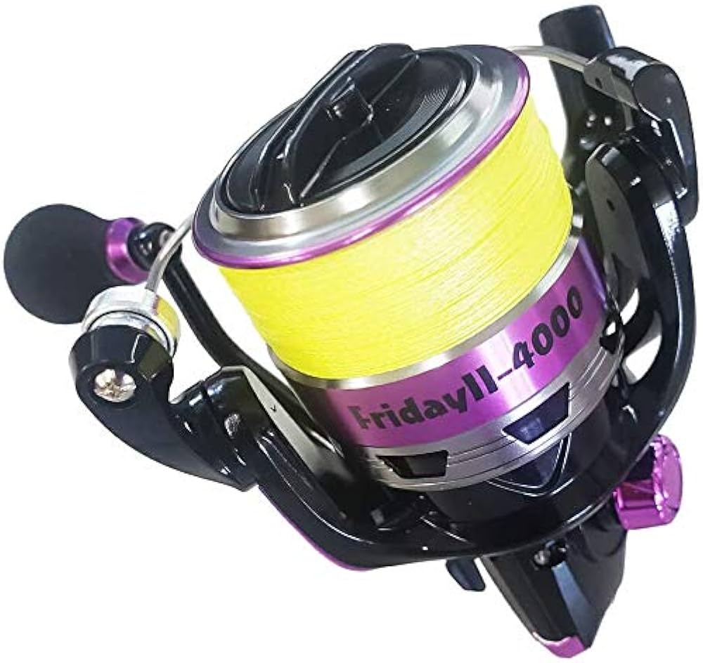Amazon | おり釣具 PEライン付 スピニングリール FridayII 4000 PE1.5