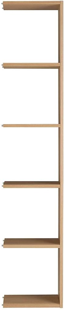 Amazon｜無印良品 スタッキングシェルフ・追加5段・オーク材 幅40×奥行