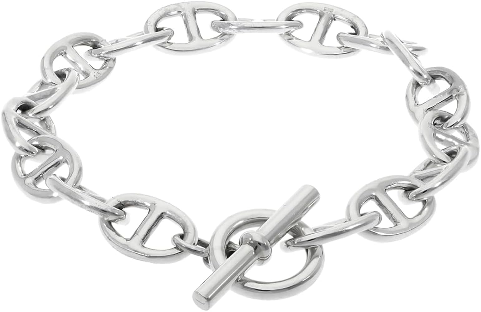 Amazon | [新宿銀の蔵] シルバー925 アンカーチェーン ブレスレット