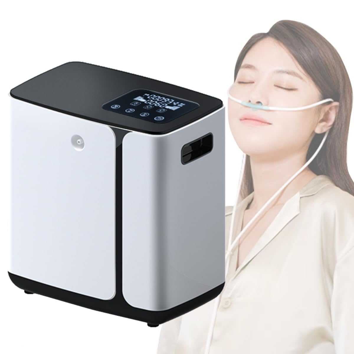 Amazon | JMAIXH酸素吸入器 1-8L 家庭用老人用酸素発生器 高原酸素