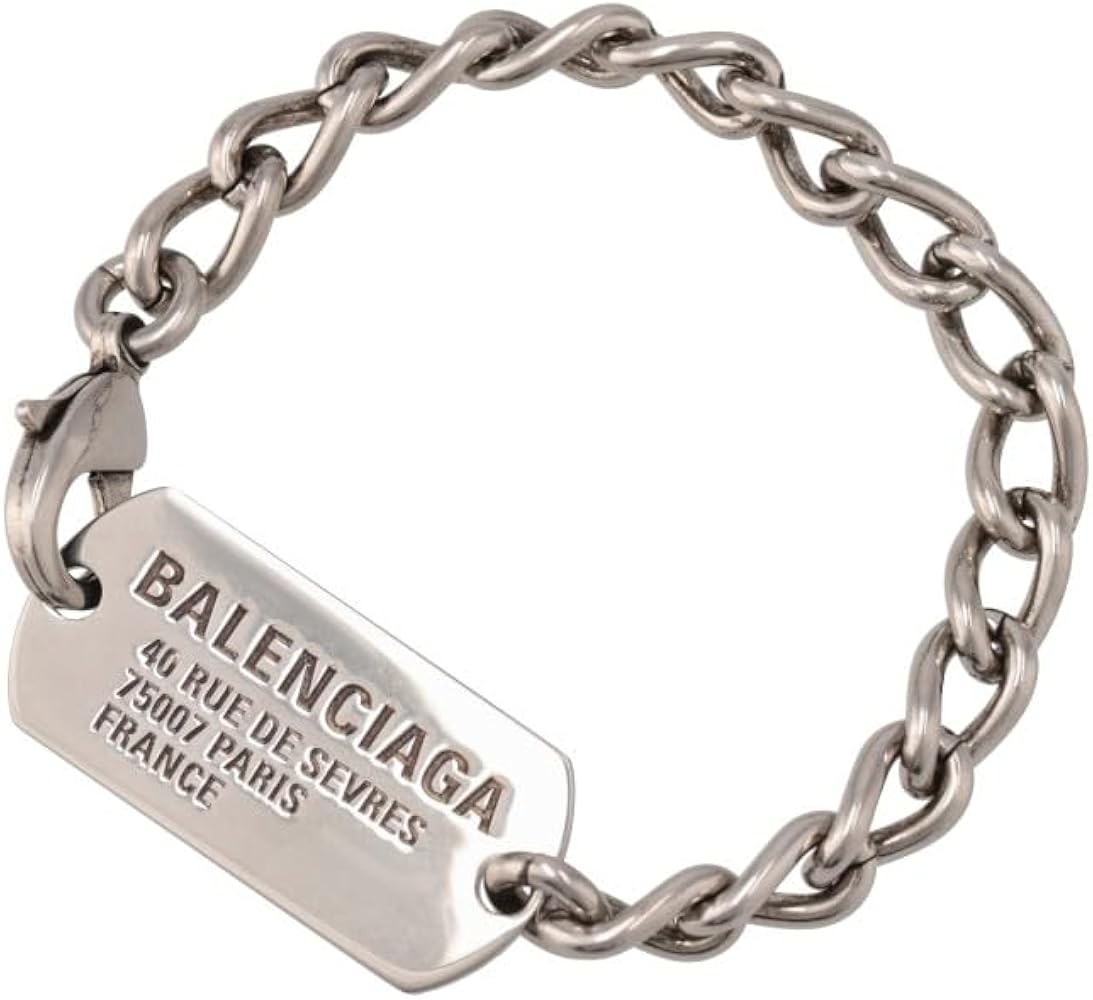 Amazon.co.jp: BALENCIAGA(バレンシアガ) ブレスレット メンズ BRASS
